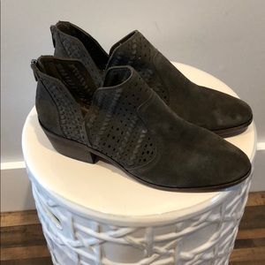 Vince Camuto gray booties